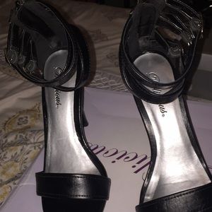 Black heels